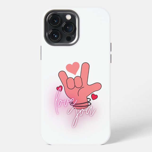 Funda Para iPhone Te amo.w (Reverso )
