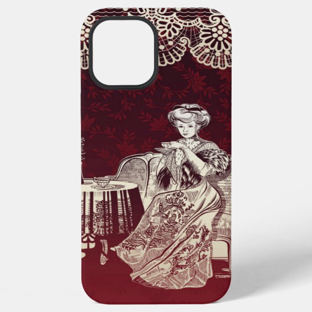 Funda Para iPhone té de la dama (Reverso )