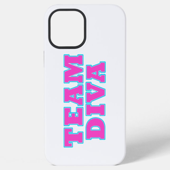 Funda Para iPhone "Team Diva" (Reverso )