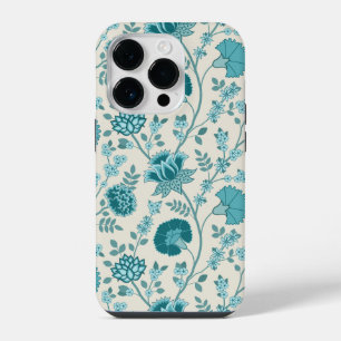 Funda Para iPhone 14 Pro Teatro jacobeo floral grande en crema