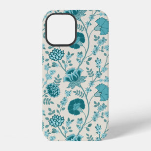 Funda Para iPhone 12 Teatro jacobeo floral grande en crema