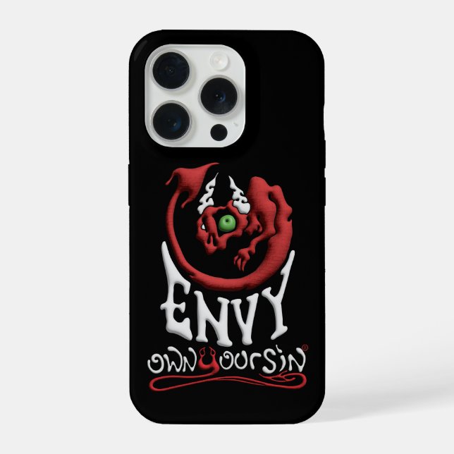Funda Para iPhone Tech Tu Envidia Pecaminosa (Reverso )