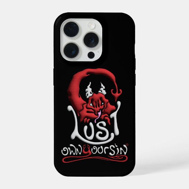 Funda Para iPhone Tech Tu Pecado Lujuria (Reverso )