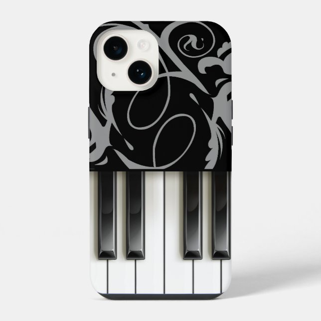 Funda Para iPhone Teclado de piano (Reverso )