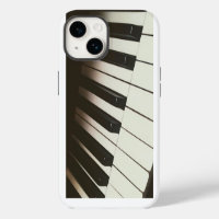 Teclas de Piano - Fotografía Elegante en Blanco y