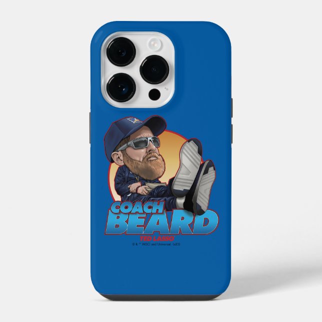 Funda Para iPhone Ted Lasso | Coach Beard Bobblehead (Reverso )