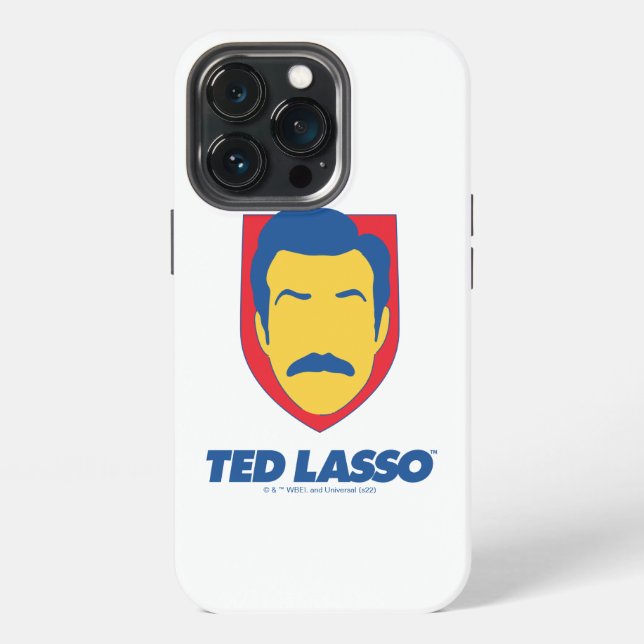 Funda Para iPhone Ted Lasso | Icono de cara (Reverso )