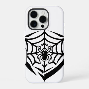 Funda Para iPhone 16 Pro Tela de Araña Gótica