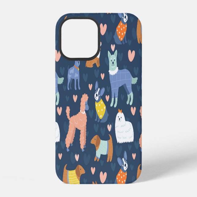 Funda Para iPhone Telaraña de Halloween: Patrón continuo (Reverso )