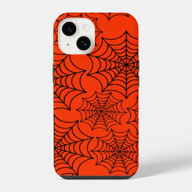 Funda Para iPhone Telarañas (Reverso )