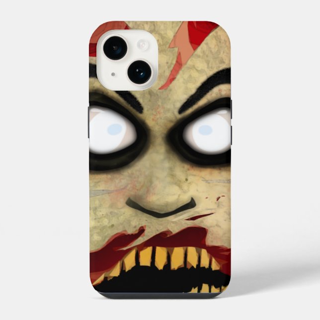 Funda Para iPhone Teléfono zombi (Reverso )