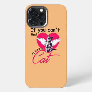 Funda Para iPhone 13 Pro Max Tema divertido para amantes de los gatos I No pued