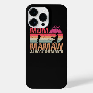 Funda Para iPhone 14 Pro Max Tengo Dos Títulos Mamá Y Mamaw Y Yo Los Rocío A Am