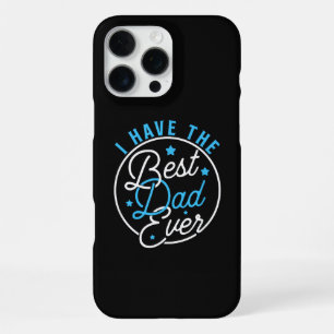 Funda Para iPhone 16 Pro Max Tengo el mejor papá del mundo Amante del papi Niño