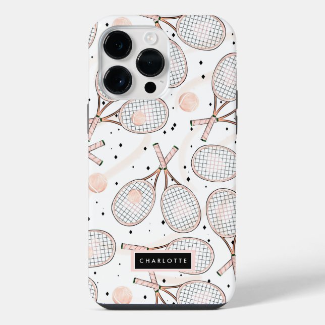 Funda Para iPhone Tennis Lover Racket (Reverso )