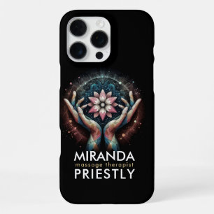 Funda Para iPhone 16 Pro Max Terapia de Masaje Manos Sanadoras Spa de Energía B