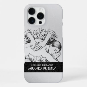 Funda Para iPhone 16 Pro Max Terapia de Masaje Manos Sanadoras Spa de Energía B