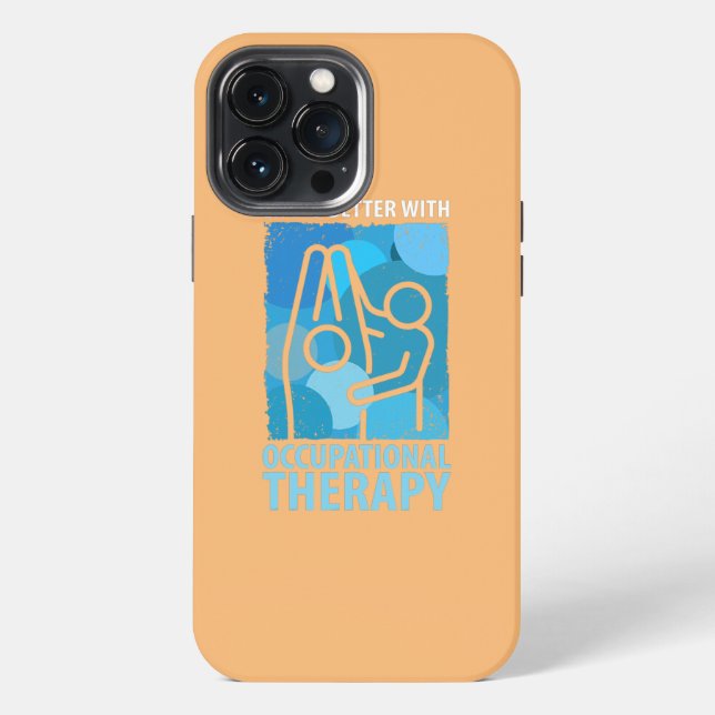 Funda Para iPhone Terapia ocupacional  (Reverso )