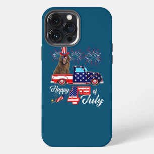 Funda Para iPhone 13 Pro Max Terranova con gafas de sol bandera de Estados Unid