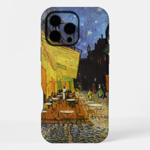 Funda Para iPhone 16 Pro Max Terraza cafetería en Night Van Gogh