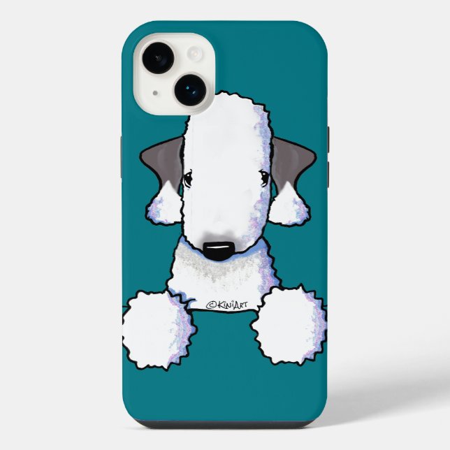 Funda Para iPhone Terrier de Bedlington (Reverso)