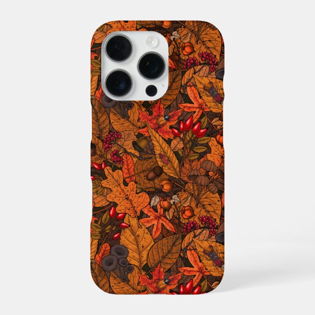 Funda Para iPhone Tesoros de otoño (Reverso)