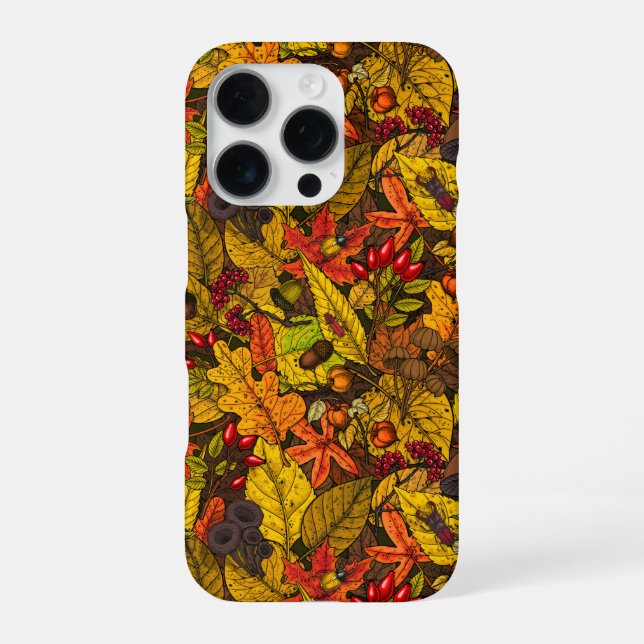 Funda Para iPhone Tesoros de otoño (Reverso)