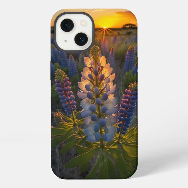 Funda Para iPhone Texas Bluebonnet  (Reverso )