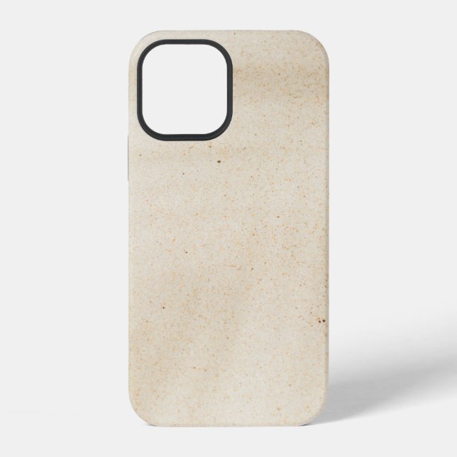 Funda Para iPhone Textil blanco con sombra negra (Reverso )
