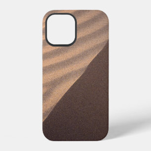 Funda Para iPhone 12 textil de franja blanca y negra