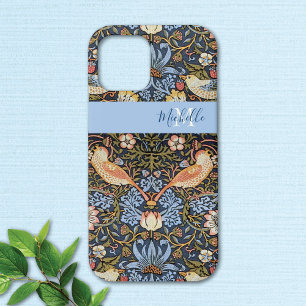 Funda Para iPhone 12 Pro Textil Ladrón de Fresas William Morris