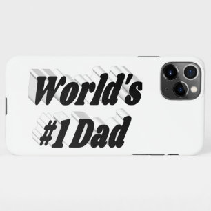 Funda Para iPhone 11Pro Max Texto negro de papá