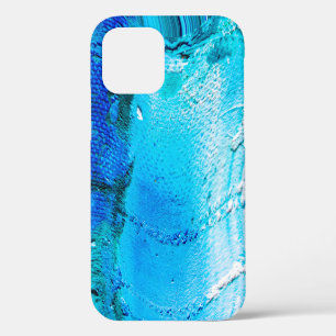 Funda Para iPhone 12 Textura abstracta de pintura al óleo sobre lienzo,