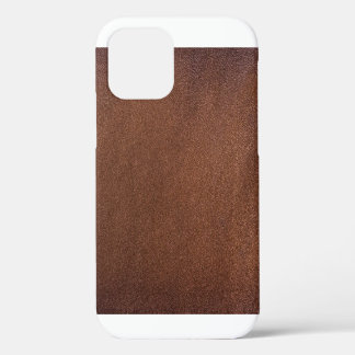 Funda Para iPhone 12 Textura auténtica de cuero, fondo auténtico.