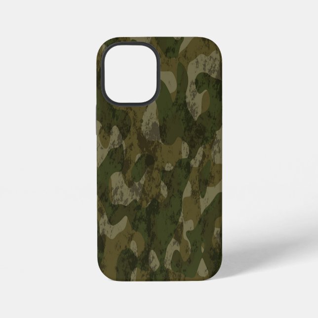 Funda Para iPhone Textura Camuflada (Reverso )