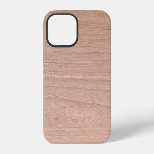 Funda Para iPhone 12 textura clara suave de madera de Fresno