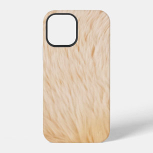 Funda Para iPhone 12 textura de animal de pelo de cabra