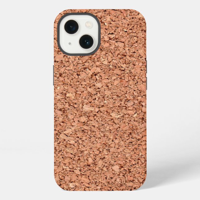 Funda Para iPhone Textura de corcho (Reverso )