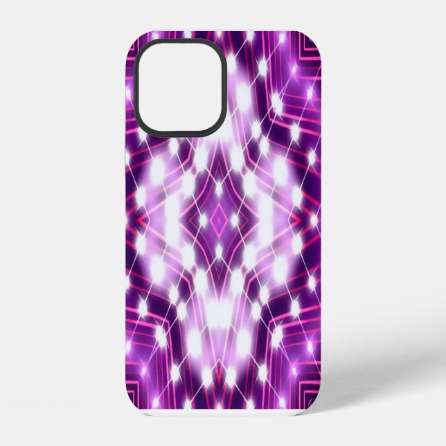 Funda Para iPhone Textura de fondo de focos dinámicos (Reverso )