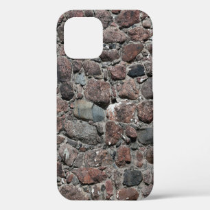 Funda Para iPhone 12 textura de fondo de pared de piedra medievalabstra