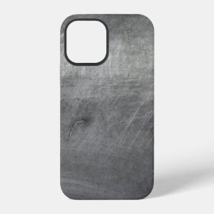 Funda Para iPhone 12 textura de fondo rasguños de metal