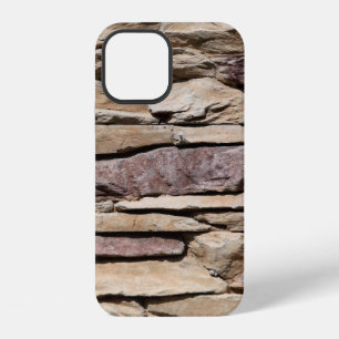 Funda Para iPhone 12 Textura de fondo vintage ladrillo de piedra de mam