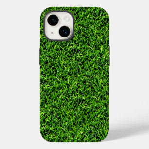 Funda Para iPhone 14 Textura de foto de hierba realista divertida verde