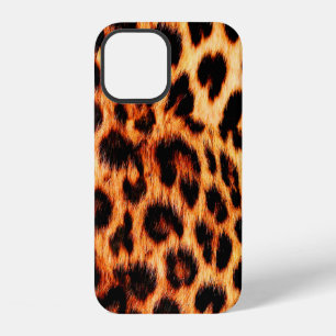 Funda Para iPhone 12 Textura de leopardo perfecta, pelaje de leopardo,