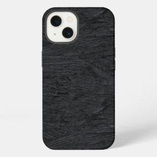 Textura de madera quemada negro fresco