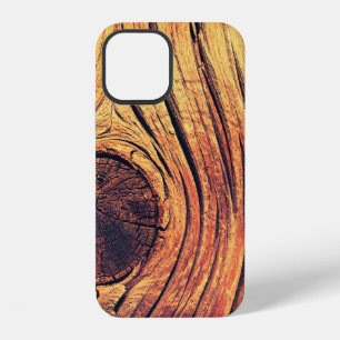 Funda Para iPhone 12 Textura de madera vieja como fondo. Colores vintag
