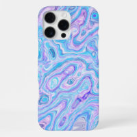 Textura de mármol azul violeta pintura líquida abs