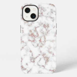 Textura de mármol blanco Carrara rosa dorado brill