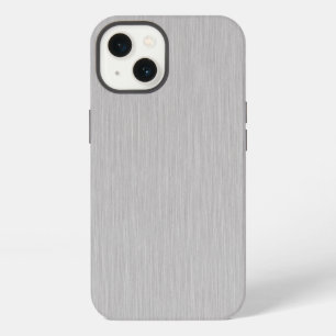 Textura de metal plateado cepillado Premium