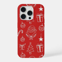 textura de Navidad con elementos festivos